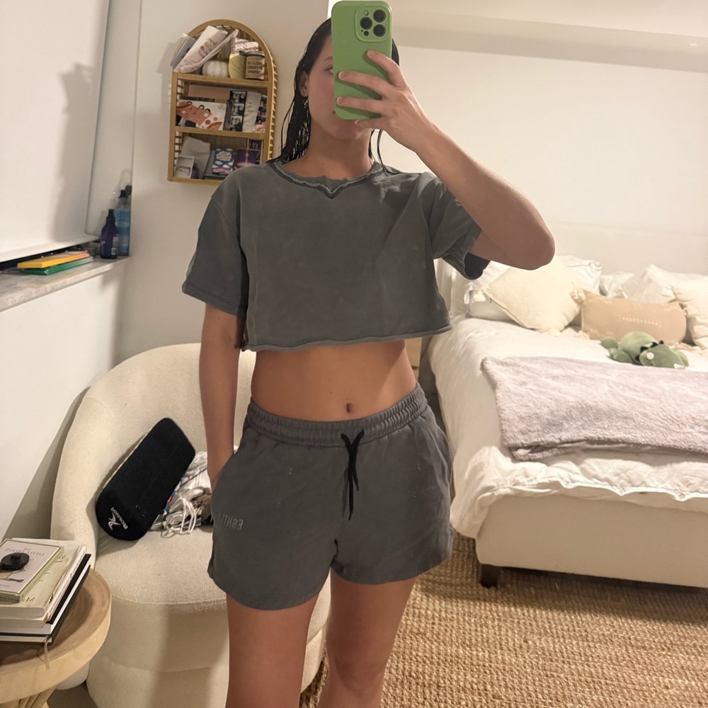 Essentials Charcoal Gray Apparel - image 1